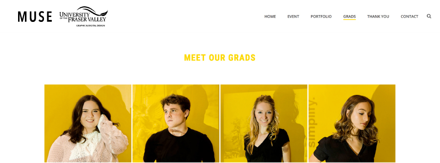 MUSE grads page