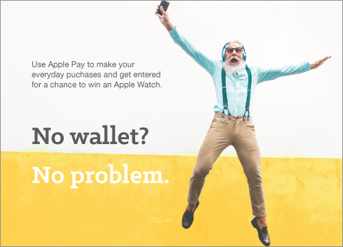 Apple Pay, Prospera logout page